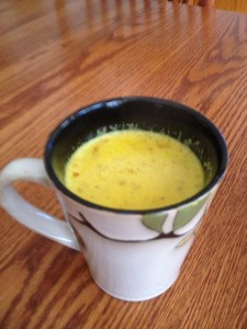 Hot milk and Tumeric ready to drink